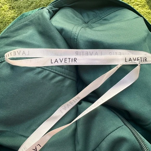 New Lavetir Women's Dress Sheath/Column V-Neck Long Sleeves Formal Green Size 6 - Picture 9 of 11